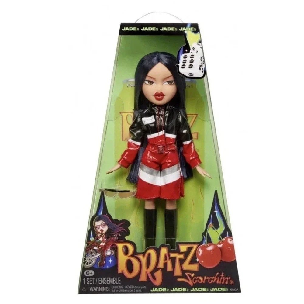 NEW 2025 Bratz Scorchin' Cloe, Sasha, Jade, Yasmin Fashion Dolls Full Set Of 4